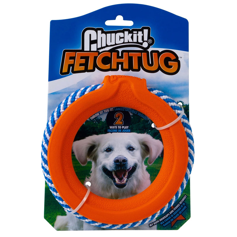 Brinquedo Cabo de Guerra Chuckit Fetchtug Pet 2 Em 1 Para Cachorro